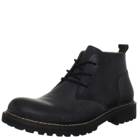 True Religion Men's Krill Lace-Up Boot Black 10.5 M US